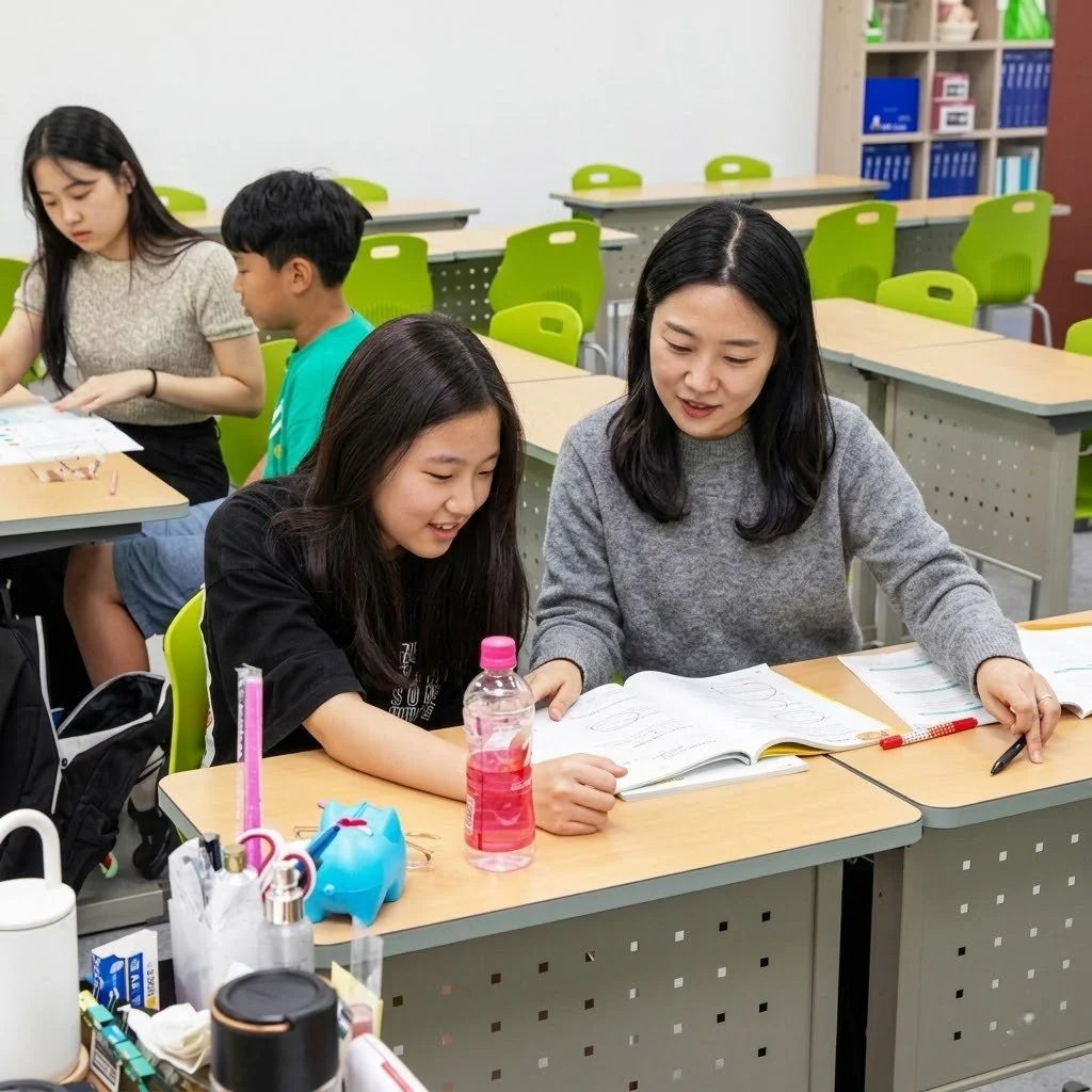 병점 고등학생 수학학원 내부 사진
